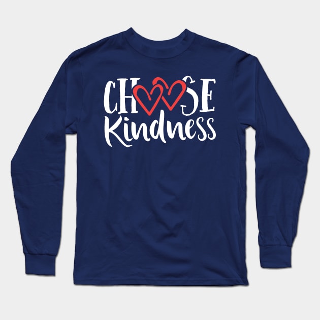 Choose Kindness Teacher Growth Mindset King Anti Bully Gift Long Sleeve T-Shirt by 14thFloorApparel